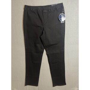 Karen Scott Women's Black Comfort Waist Pull-On Pants Size Medium NWT